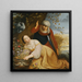Vertumne et Pomone - Haarlem School — gerahmtes Bild an der Wand