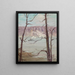 Palisades della Hudson River - Hal Robinson — quadro incorniciato alla parete