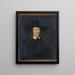 Ritratto di un uomo - Han van Meegeren — quadro incorniciato alla parete