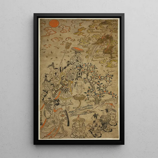 Hanegawa Chincho - Birth of the Buddha.webp