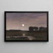 Lever de lune - Hans am Ende — quadro incorniciato alla parete
