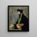 Portrait von Johannes Oekolampad - Hans Asper — gerahmtes Bild an der Wand