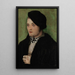 Portrait eines jungen Mannes - Hans Baldung — gerahmtes Bild an der Wand