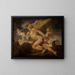 Allegorie der Kraft des Dampfes - Hans Canon — gerahmtes Bild an der Wand