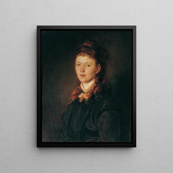 Hans Canon - Mdchen Mit Rotblondem Haar.webp