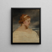 Portrait eines Mädchens - Hans Canon — gerahmtes Bild an der Wand