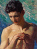 Portrait eines jungen Mannes - Hans Christiansen — Ansicht des Kunstwerks