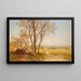 Paesaggio estivo - Hans Divok — quadro incorniciato alla parete