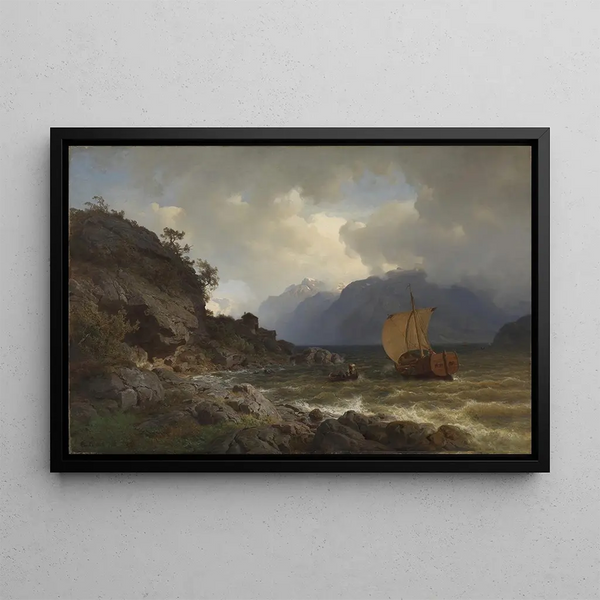 Hans Gude - From the western Coast of Norway.webp