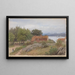 Landschaft mit Bauernhof bei Molde - Hans Gude — gerahmtes Bild an der Wand