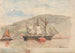 Nave a Bjørvika - Hans Gude — vista dell’opera