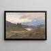 Château de Tarbert Écosse - Hans Gude — quadro incorniciato alla parete