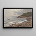 Vista del fiordo di Bunne da Malmøya - Hans Gude — quadro incorniciato alla parete