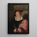 Benedikt von Hertenstein Gemälde, ca. 1495–1522 – Hans Holbein der Jüngere — gerahmtes Bild an der Wand