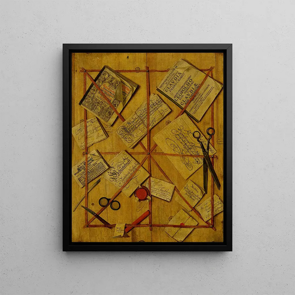 Hans Jakob Hoffmann - Quodlibet Trompe loeil.webp
