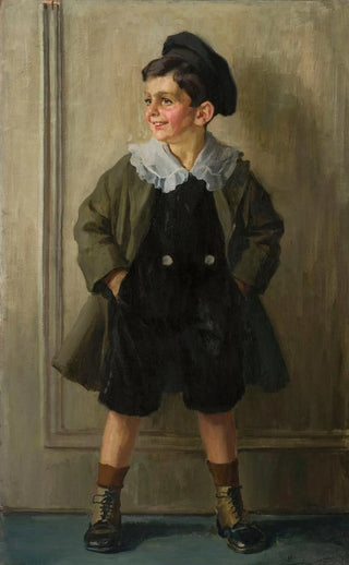 Hans Larwin - Portrait of a boy.webp