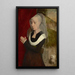 Portrait d'une femme en prière - Hans Memling — quadro incorniciato alla parete