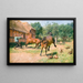 Dov'è - Hans Michael Therkildsen — quadro incorniciato alla parete