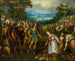 La rencontre de David et Abigail - Hans Rottenhammer — vista dell’opera