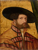 Portrait eines Mannes mit Hut - Hans Schäufelein der Ältere — Ansicht des Kunstwerks