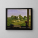 La vista sul parco Holzhausen - Hans Thoma — quadro incorniciato alla parete