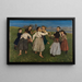 Rondino dei bambini - Hans Thoma — quadro incorniciato alla parete