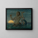 Risveglio del mare - Hans Thoma — quadro incorniciato alla parete