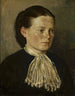 Portrait der Schwester des Künstlers Agathe - Hans Thoma — Ansicht des Kunstwerks