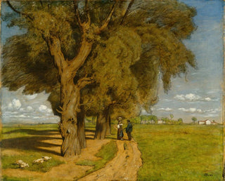 Hans Thoma - Summer Landscape near Karlsruhe.webp
