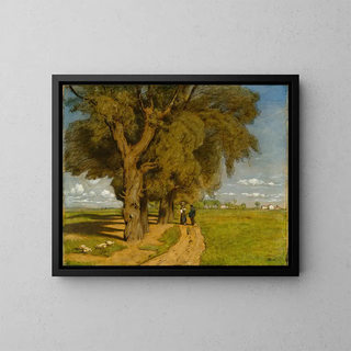 Hans Thoma - Summer Landscape near Karlsruhe.webp