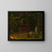 Interno della foresta - Hans Thoma — quadro incorniciato alla parete
