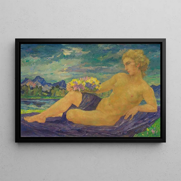 Hans Unger - Liegender weiblicher Akt.webp