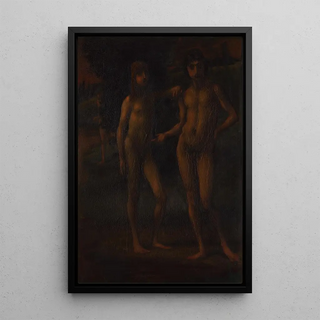 Hans Von Mares - Youths in a Landscape Two Youths.webp