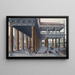 Caprice architettonico con figure - Hans Vredeman de Vries — quadro incorniciato alla parete