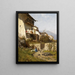 Motivo di Murau in Stiria - Hans Wild — quadro incorniciato alla parete