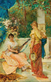 Un air joyeux - Hans Zatzka — Ansicht des Kunstwerks