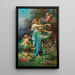 Une allégorie du printemps avec Cupidon - Hans Zatzka — quadro incorniciato alla parete