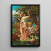 Eine Allegorie des Sommers mit Boten der Liebe - Hans Zatzka — gerahmtes Bild an der Wand