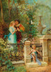 Unter dem Charme der Liebe - Hans Zatzka — Ansicht des Kunstwerks