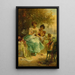 Die Liebesbrief - Hans Zatzka — gerahmtes Bild an der Wand