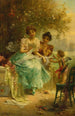 Die Liebesbrief - Hans Zatzka — Ansicht des Kunstwerks