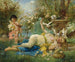 Venere e Cupido - Hans Zatzka — vista dell’opera