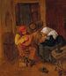 Ein Interieur mit Bauern, die Musik machen - Harmen Hals — Ansicht des Kunstwerks