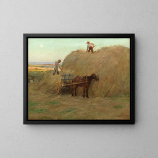 Harold Harvey - Building the hayrick.webp