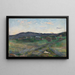 Autumn at Strølsjen - Harriet Backer — framed artwork on a wall