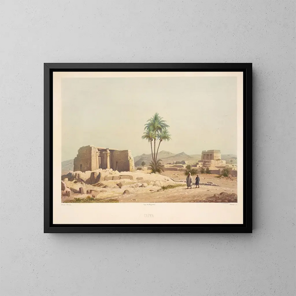 Taffa - Hector Horeau — gerahmtes Bild an der Wand
