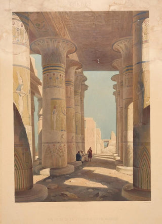 Hector Horeau - Vue de la salle hypostyle du Rhamesseion View of the pillared hall of Rhamesseion.webp