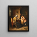 Il timido benefattore - Hedwig Friedländer — quadro incorniciato alla parete