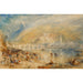 Reproduction of the painting Heidelberg Painting, with a rainbow - Joseph Mallord William Turner