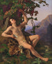 eines jungen Fauns, der Trauben pflückt - Heinrich Eddelien — Ansicht des Kunstwerks